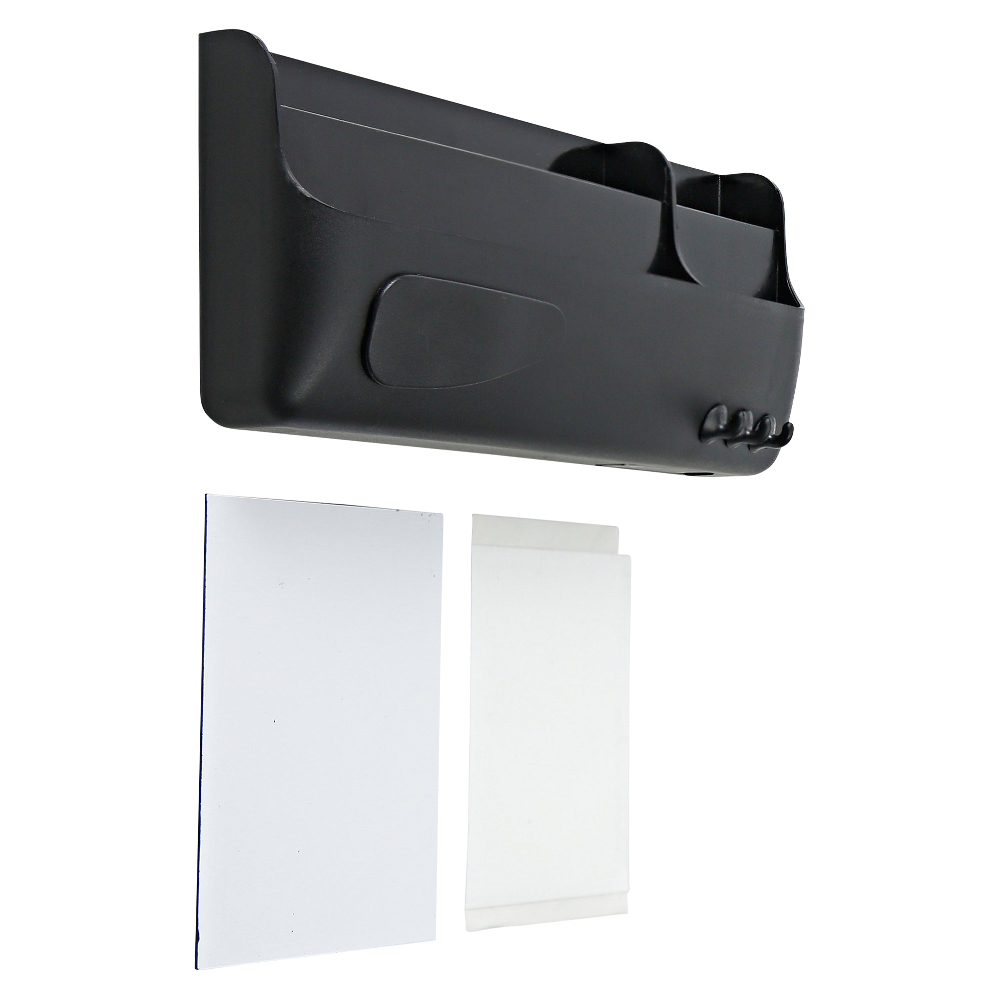 MasterVision Magnetic Accessory Smart Storage Box Black
