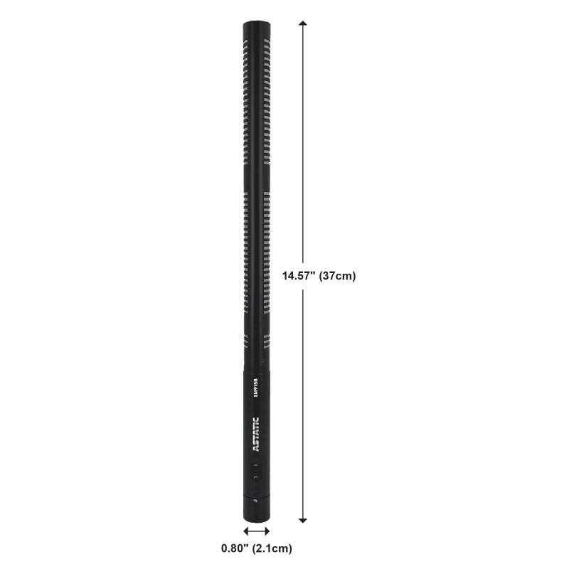 CAD SM915B Battery-Powered Shotgun Microphone