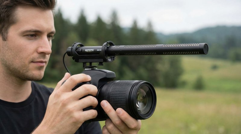 CAD SM915B Battery-Powered Shotgun Microphone