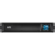 APC - Smart-UPS C, Line Interactive, 1000VA, Rackmount 2U, 120V, 6x NEMA 5-15R Outlets, SmartConnect Port, USB and Serial - Black