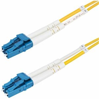 8m 26.2ft LC to LC UPC OS2 Single Mode Duplex Fiber Optic Cable, 9/125m, 100G, Bend