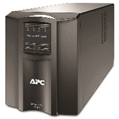 APC - Smart-UPS, Line Interactive, 1000VA, Tower, 120V, 8x NEMA 5-15R Outlets, SmartConnect Port+SmartSlot, AVR, LCD [TAA] - Black