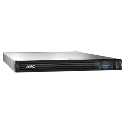 APC - Smart-UPS, Line Interactive, 1500VA, Rackmount 1U, 120V, 4x NEMA 5-15R Outlets, SmartConnect Port+SmartSlot, AVR - Black