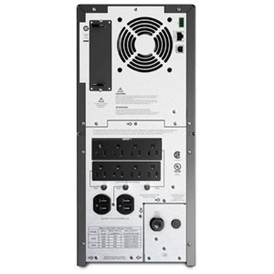 APC Smart-UPS, Line Interactive, 2200VA, Tower, 120V, 8x NEMA 5-15R+2x NEMA 5-20R Outlets, SmartSlot, AVR, LCD, TAA - SMT2200US