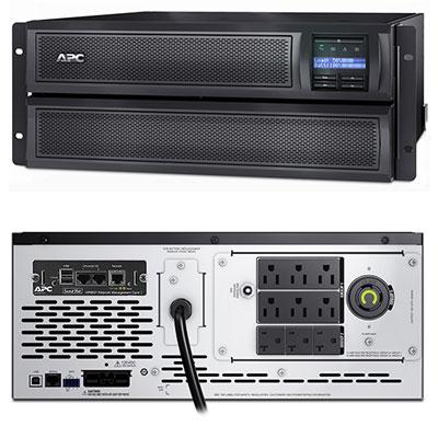 APC by Schneider Electric Smart-UPS X 2000VA Rack/Tower LCD 100-127V with Network Card - 4U Rack-mountable - SMX2000LVNC