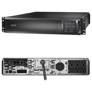 APC SMX2000RMLV2UNC UPS  2000 VA Smart-UPS Sine Wave UPS Battery Backup with Extended Run Option  Network Management Card  2U Rackmount/Tower Converti