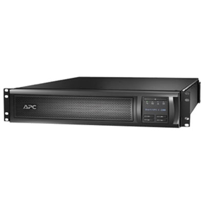 APC - Smart-UPS X, Line Interactive, 2200VA, Rack/tower Convertible 2U, 208V-230V, 8x C13+1x C19 IEC, SmartSlot, Extended - Black