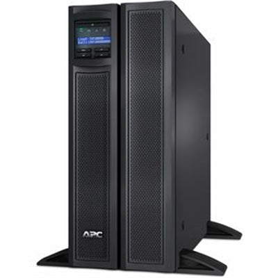 APC - Smart-UPS X, Line Interactive,3kVA,Rack/tower Convertible 4U,208V,2x L6-20R NEMA+4x C13 IEC+2x C19 IEC - Black
