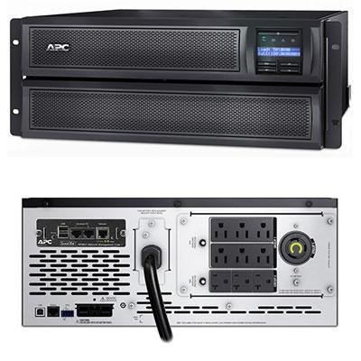 APC by Schneider Electric Smart-UPS X 3000VA Rack/Tower LCD 100-127V with Network Card, 4U Rack-Mountable, 110 V AC Input - 120 V AC Output
