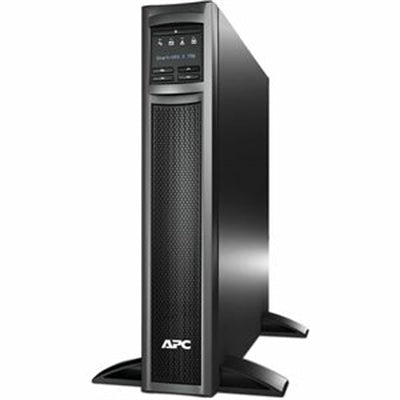 APC - Smart-UPS X, Line Interactive, 750VA, Rack/tower Convertible 2U, 120V, 8x 5-15R NEMA, SmartConnect Port, Extended - Black