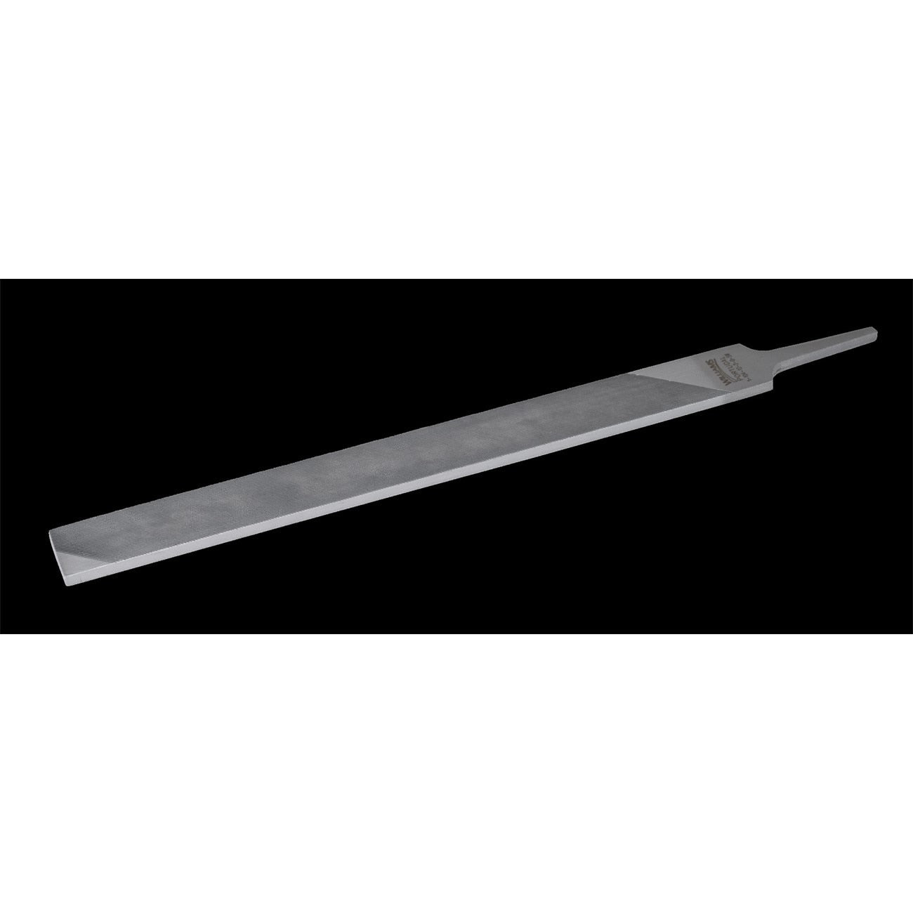 1-104-12-2-0-5W Williams, Flat Lathe File, Second Cut, 12 Inch L
