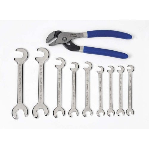 Open End Wrench, Rounded, 12 MM Opening, 4 7/16 Inch OAL