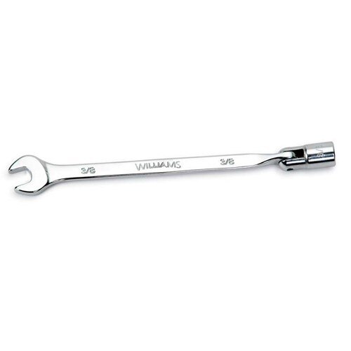 Combination Wrench, 5/8 Inch Opening, Rounded, Socket End