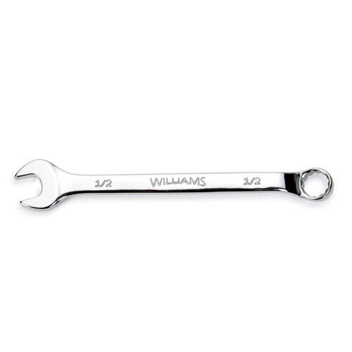 Combination Wrench, 1 Inch Opening, Rounded, 13 Inch OAL