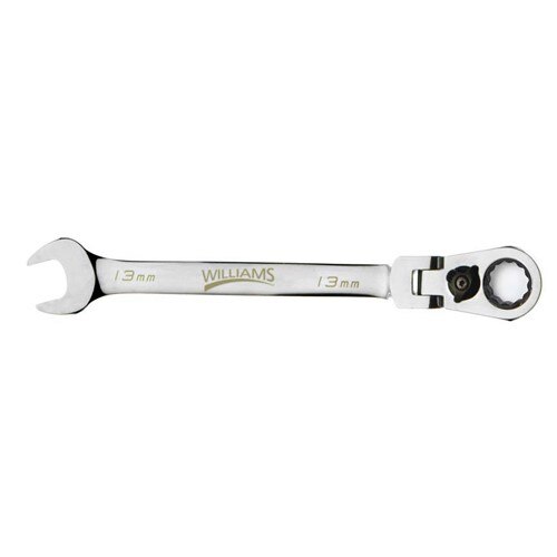 Combination Wrench, 13 MM Opening, Rounded, 12-Point