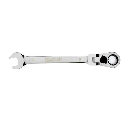 Combination Wrench, 7/16 Inch Opening, Rounded, Flexible