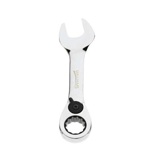 Combination Wrench, 15 MM Opening, Rounded, 12-Point