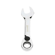 Combination Wrench, 17 MM Opening, Rounded, 12-Point