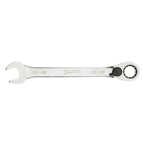 Combination Wrench, 7/8 Inch Opening, Rounded, Standard