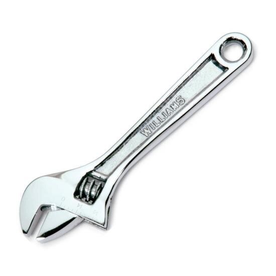 Williams Adjustable Wrench, Size: 18", Material: Chrome Replaces SNP13418