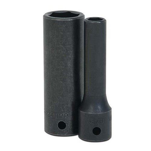 Socket, 3 1/4 Inch OAL, Deep, 1/2 Inch Dr, 9/16 Inch Size