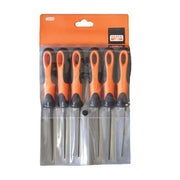Bahco File Set W/Plastic Handles 6-Pcs