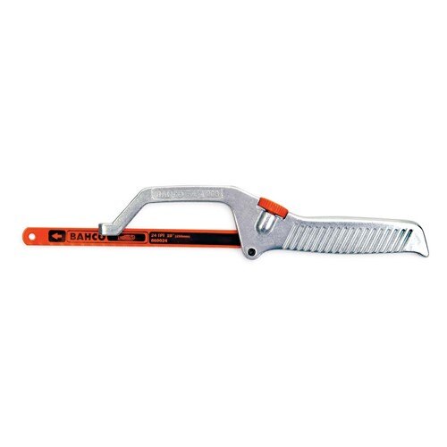 Bahco Mini Hacksaw Aluminum Handle 10"