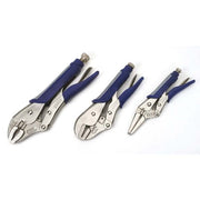Locking Plier Set, 3 Pieces, Comfort Grip, Bi-Mold