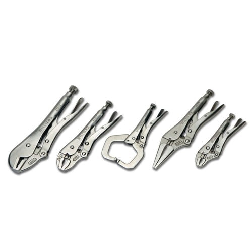 Locking Plier Set, 5 Pieces