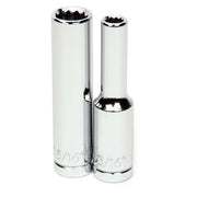 Williams 1/4" Dr Deep Socket 12-Pt 7/32"