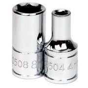 Williams 1/4" Dr Std Socket 6-PT 4.5MM