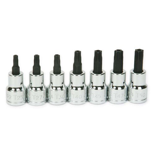 Socket Set, 7 Pieces, 3/8 Inch Dr, 3/8 Inch Size