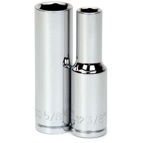 Williams 1/2" Dr Deep Socket 6-Pt 1-3/16"