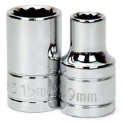 Williams 1/2" Dr Std Socket 12-Pt 9MM