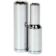Socket, 3 1/4 Inch OAL, Deep, 1/2 Inch Dr, 12 MM Size