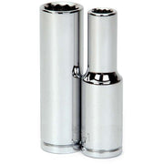 Williams 1/2" Dr Deep Socket 12-Pt 10MM