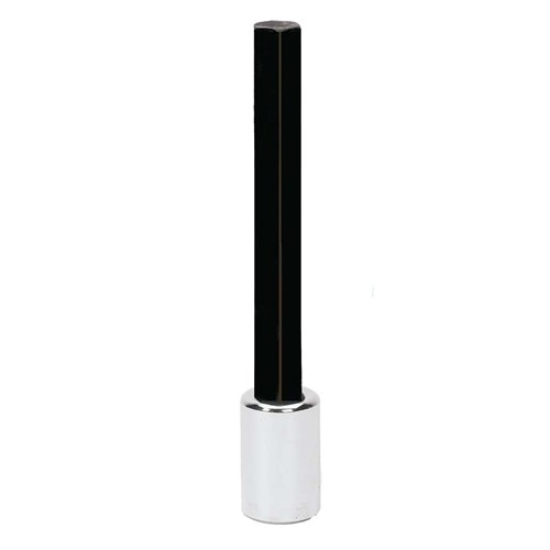 Socket Bit, 1/2 Inch Dr, 19 MM Size, Hex, 1 3/16 Inch OD
