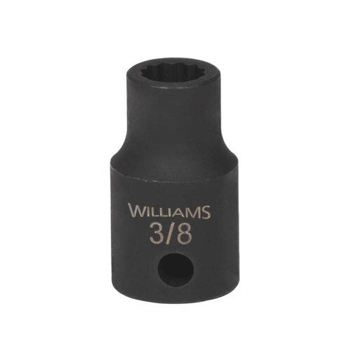 Socket, 1 1/2 Inch OAL, Shallow, 1/2 Inch Dr, 7/16 Inch Size