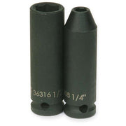 Williams 3/8" Dr Deep Impact Socket 6-Pt 1/4"