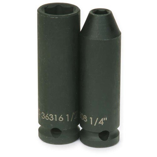Williams 3/8" Dr Deep Impact Socket 6-Pt 1/4"