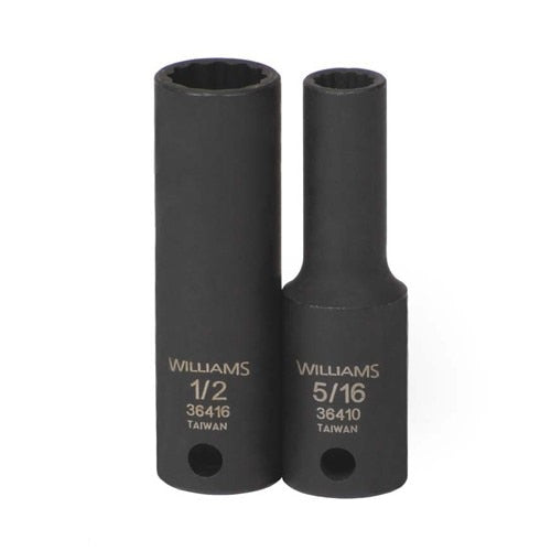 Socket, 2 1/2 Inch OAL, Deep, 3/8 Inch Dr, 7/8 Inch Size