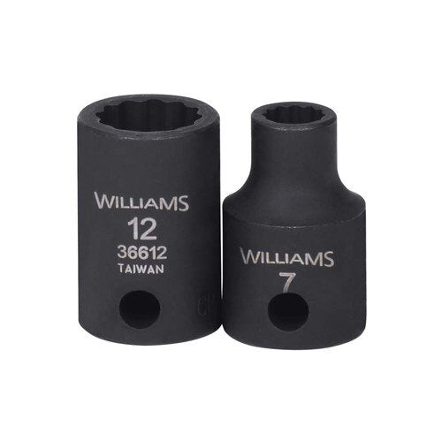 Socket, 1 1/8 Inch OAL, Shallow Impact, 15 MM Size