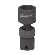 Socket, 3/8 Inch OAL, Universal Impact, 15 MM Size