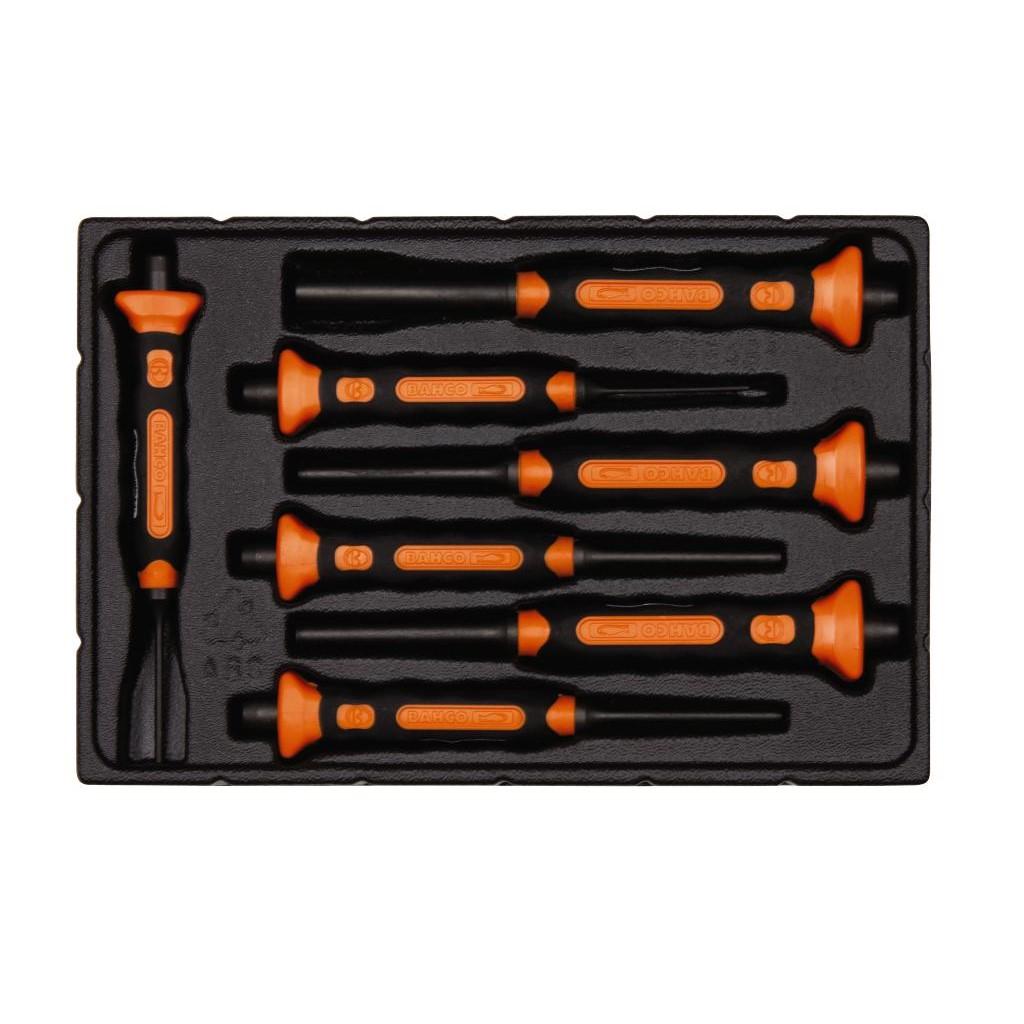 Soft Grip Pin Punch Set, 7 Pcs
