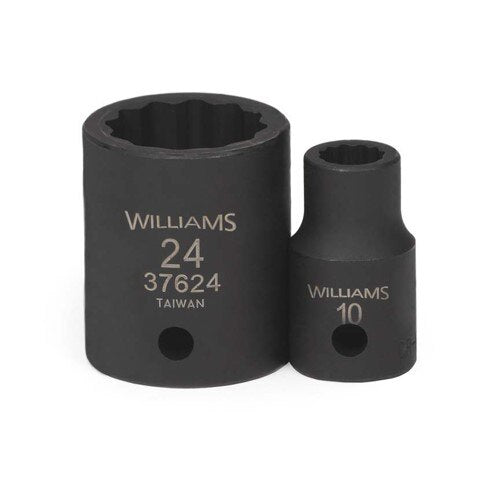 Socket, 1 1/2 Inch OAL, Shallow Impact, 20 MM Size