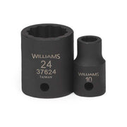 Socket, 1 1/2 Inch OAL, Shallow Impact, 22 MM Size
