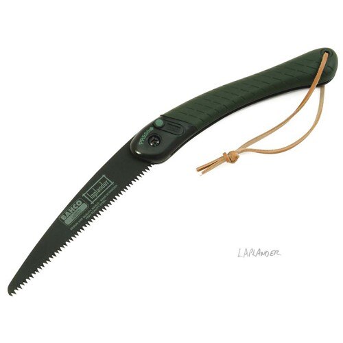 Bahco Folding Saw, Bi-Molded, 8", 7 TPI