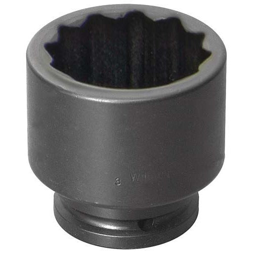 Socket, 4 1/16 Inch OAL, Shallow Impact, 2 7/8 Inch Size