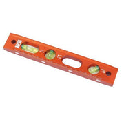 Bahco 9" Torpedo Level, 3 vials: plumb, horizontal and 45 degree