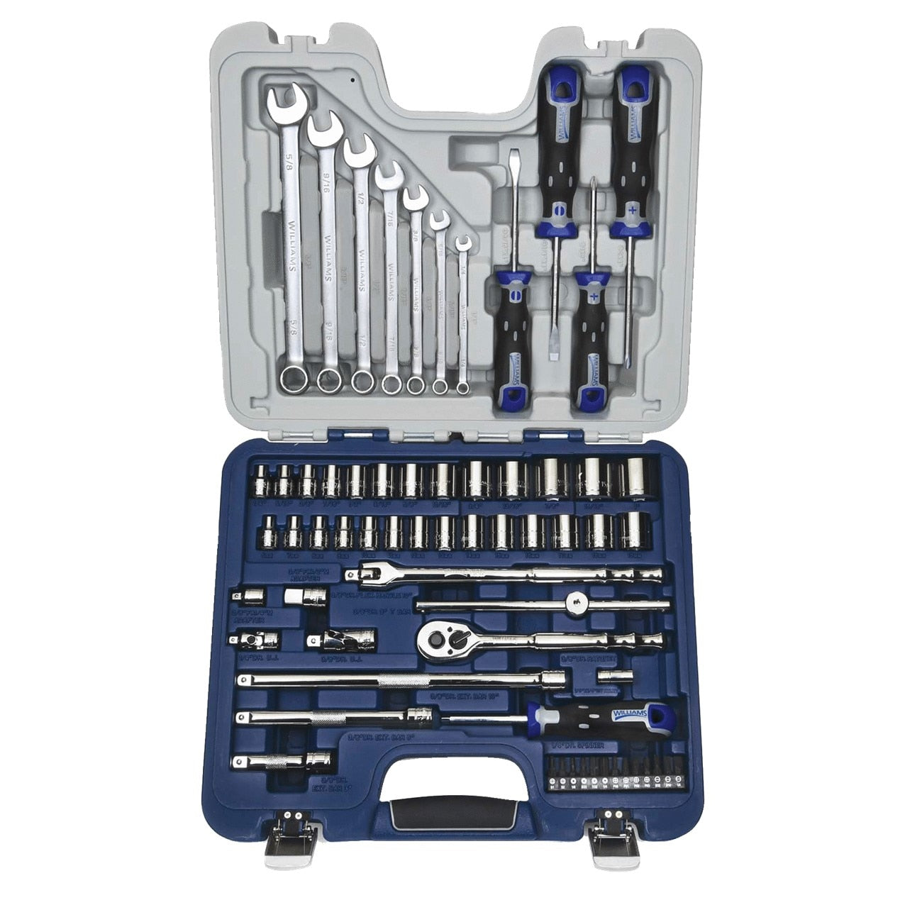 Williams 67 PC 1/4 DR SAE AND MM W/BITS